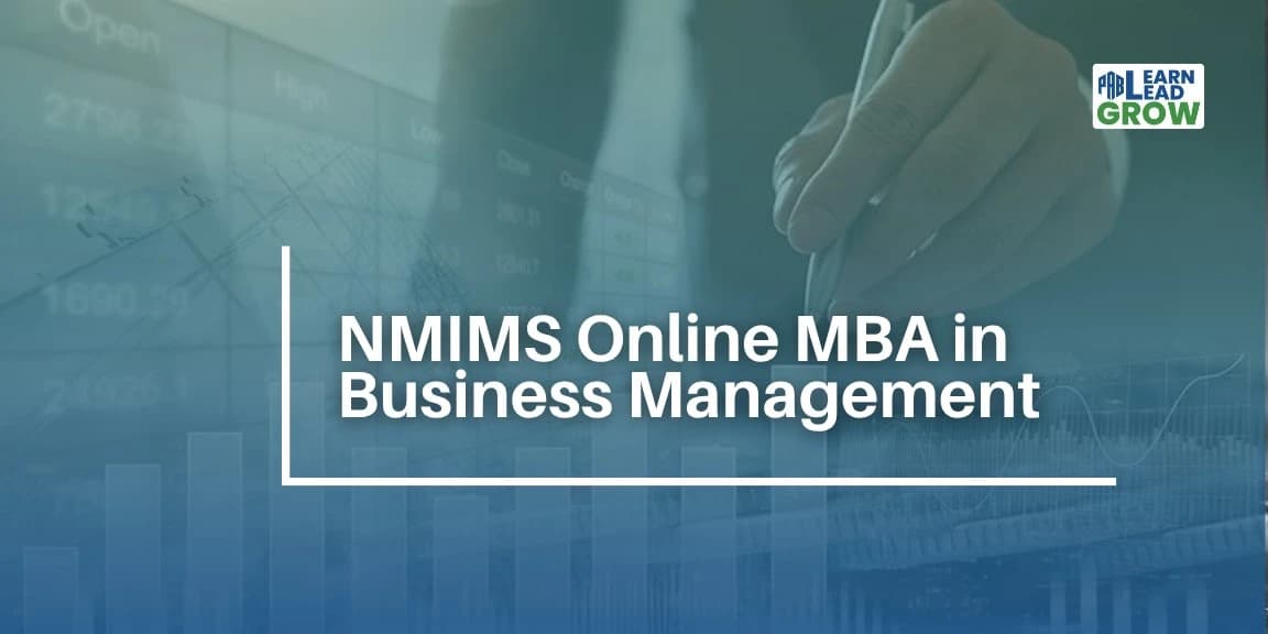 NMIMS Online MBA in Business Management