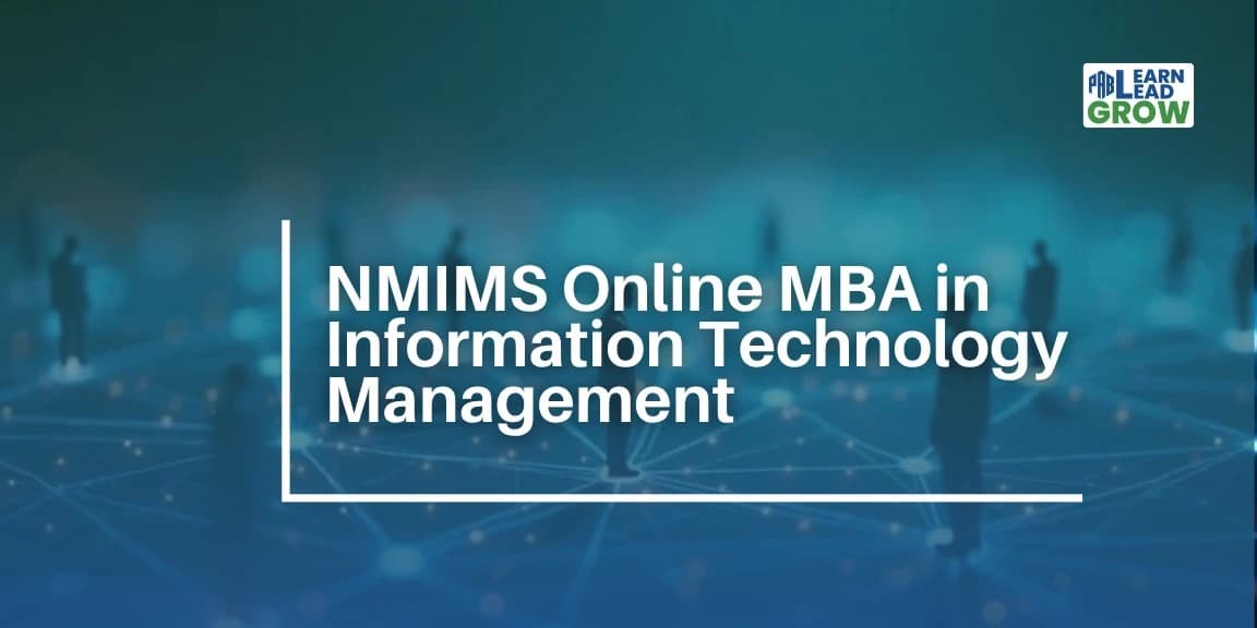 NMIMS Online MBA in Information Technology Management