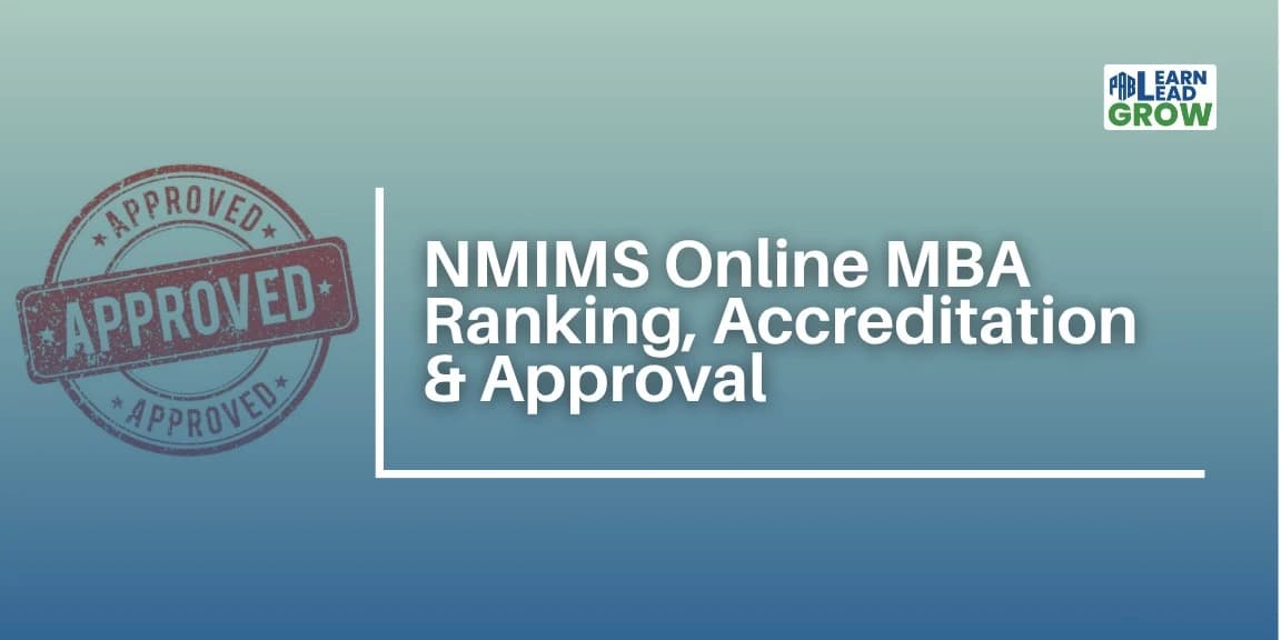 NMIMS Online MBA Ranking, Accreditation & Approval